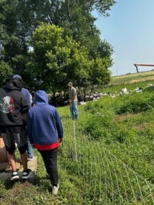 Marshall Summer School Visits Redwood River Farms