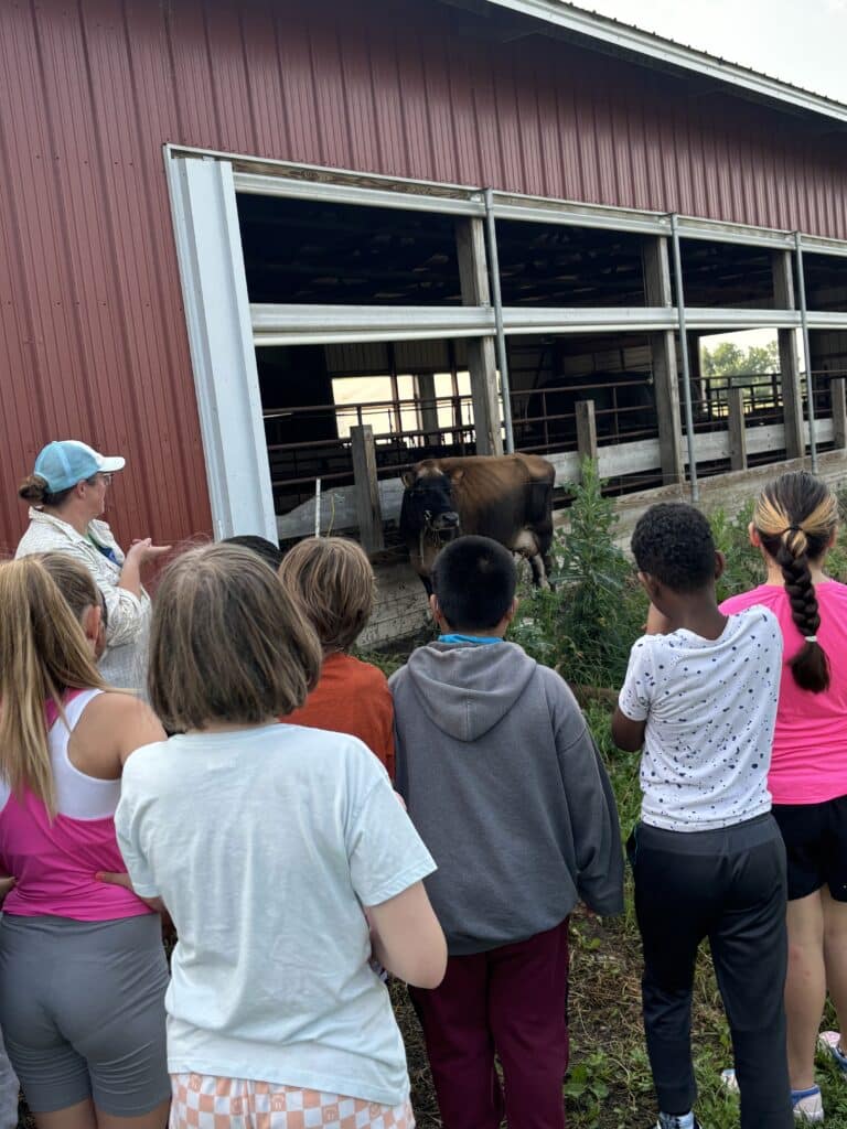 Marshall Summer School Visits Redwood River Farms