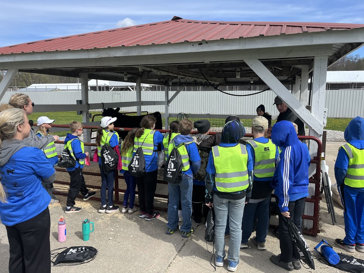 Students experience hands-on learning at the Tesmer Farm Safety Day Camp