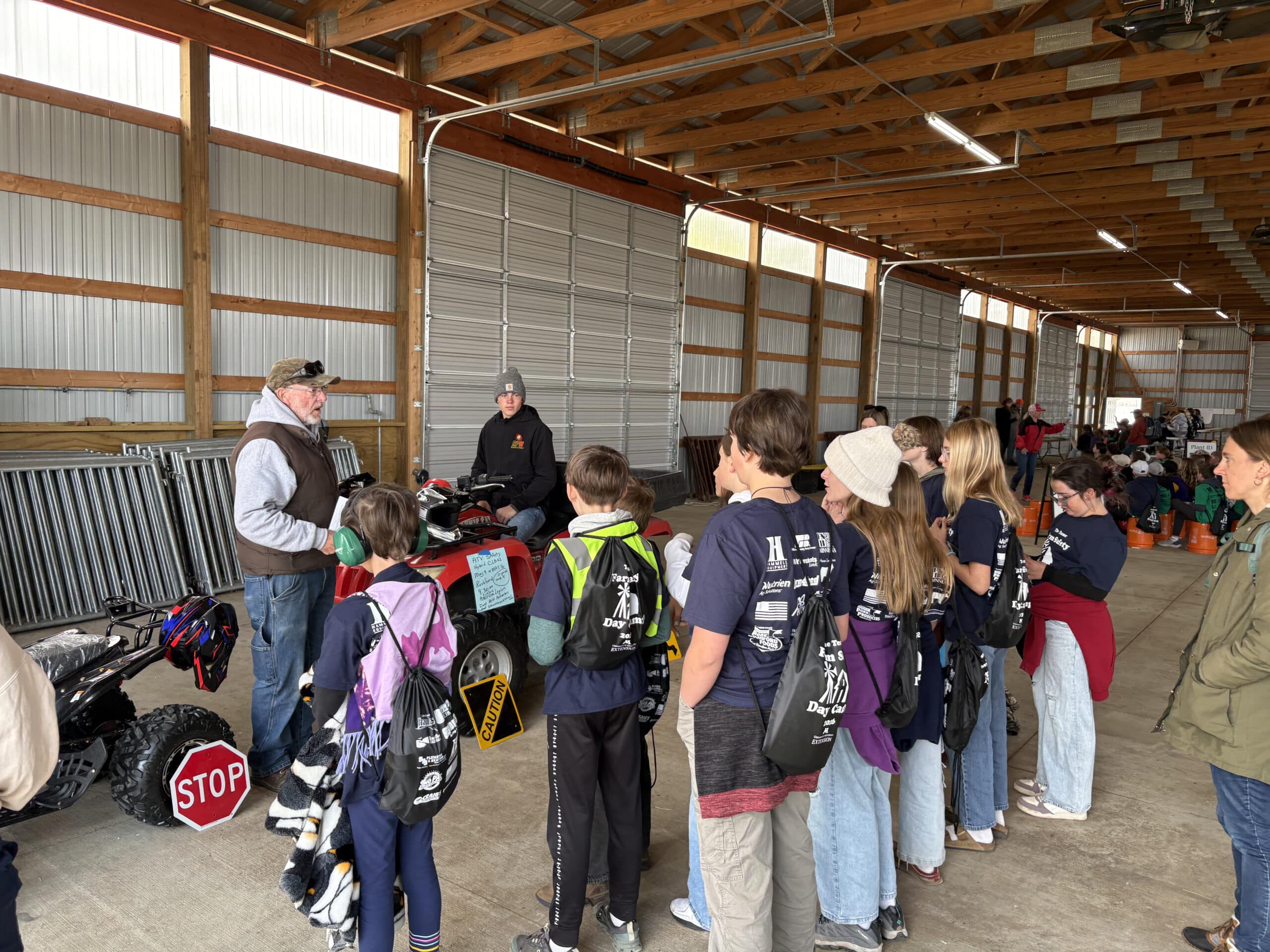 Hands-on Learning during the Tesmer Farm Safety Day Camp
