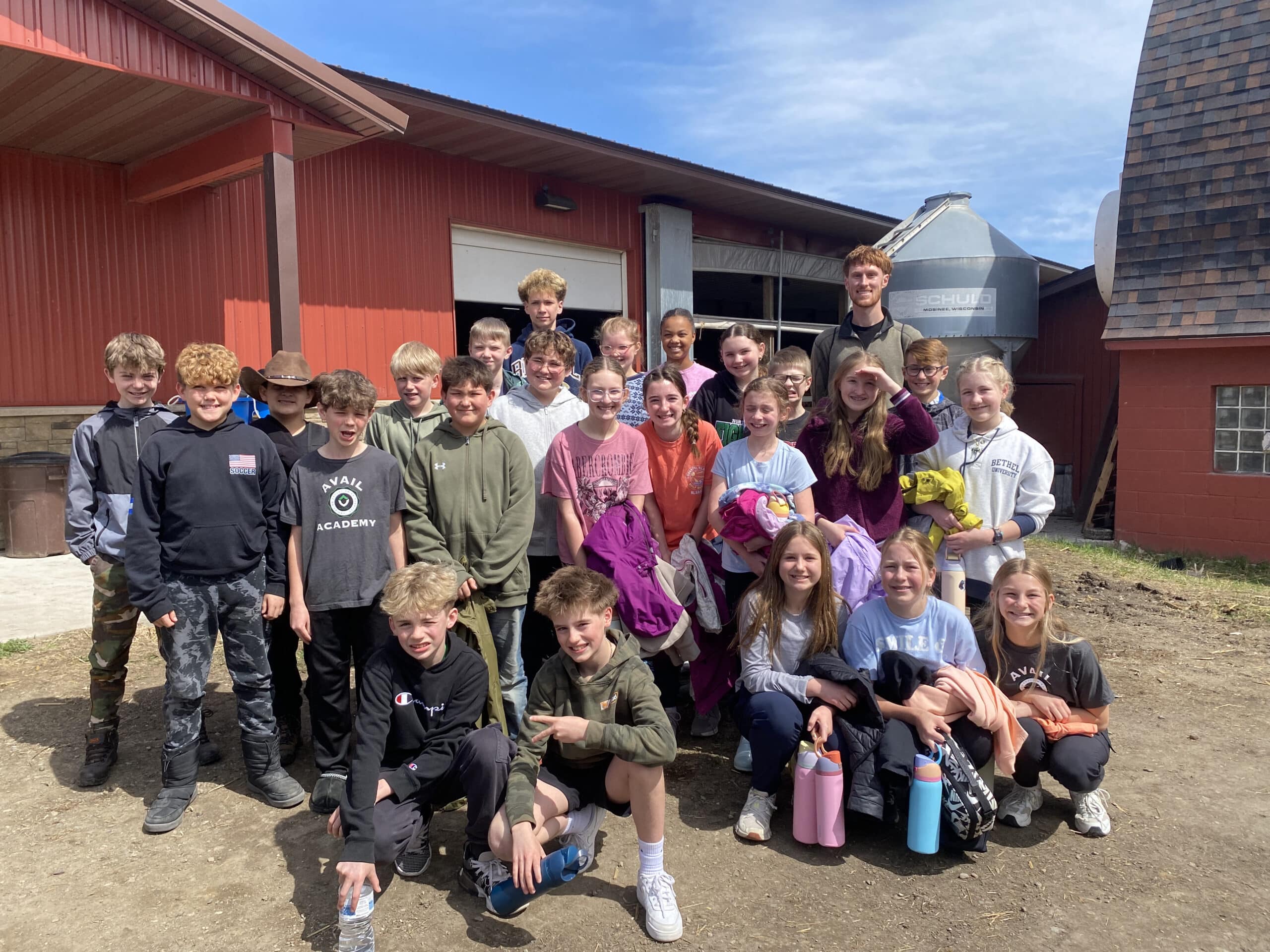 Avail Academy Students experience a Farm Camp