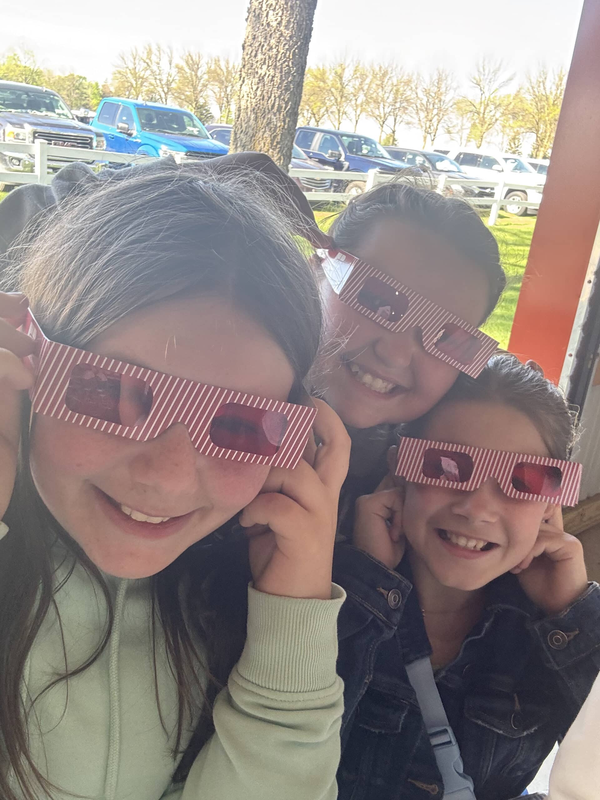 Students during 5th Grade Ag Day