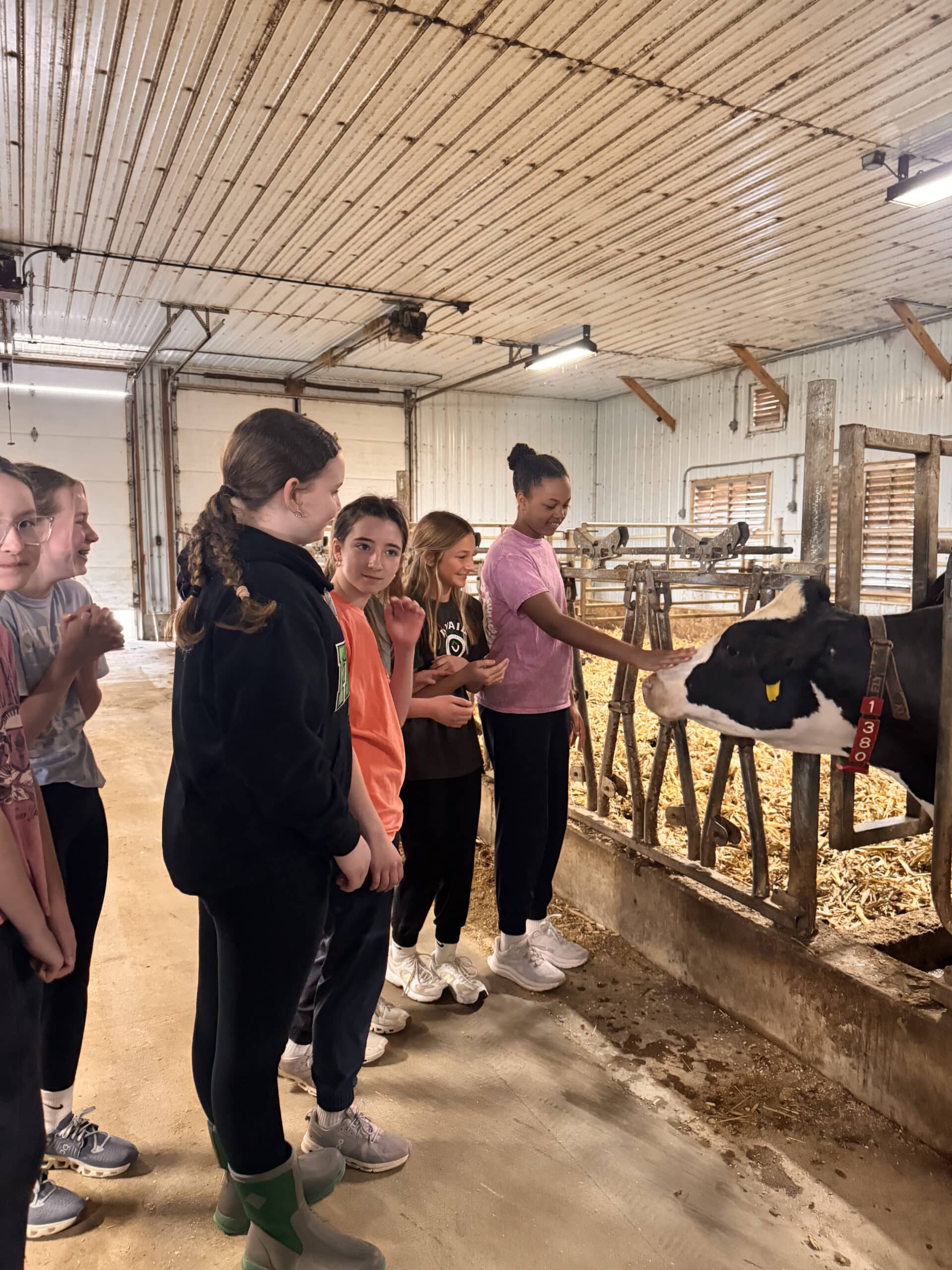 Students during a recent Farm Camp experience.